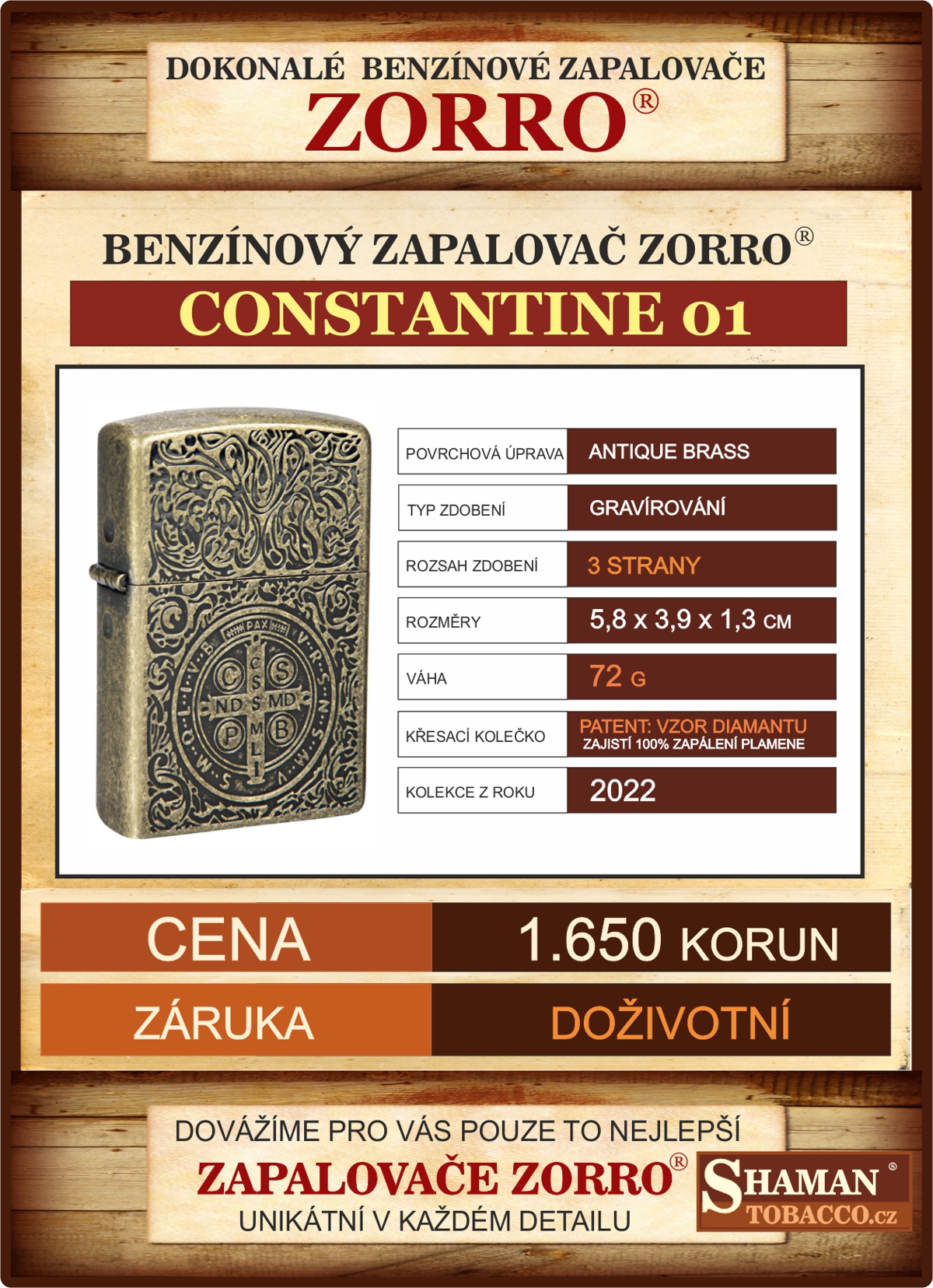 banner_benzinovy_zapalovac_ZORRO_CONSTANTINE_01_SHAMANTOBACCO.cz_01